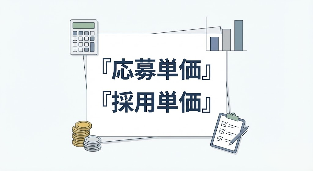 応募単価と採用単価の計算方法