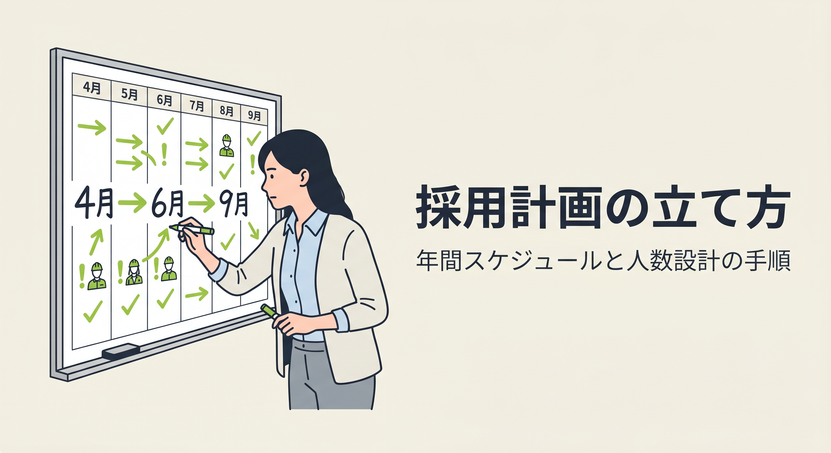 採用計画の立て方