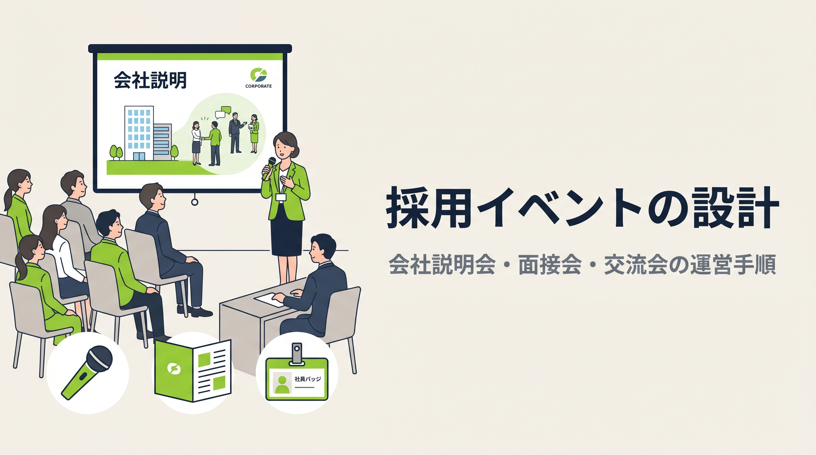 採用イベントの設計